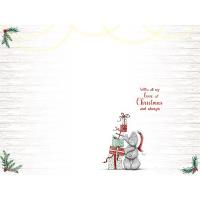 Amazing Husband Verse Poem Me to You Bear Christmas Card Extra Image 1 Preview